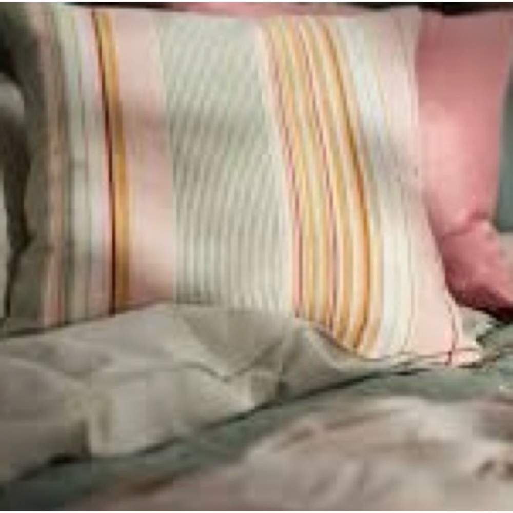 NWT IKEA SOLMOTT Striped Cushion Cover in Green, Pink, Yellow, Red, Cream